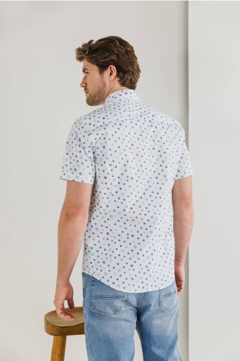 State of Art shirt ss striped po